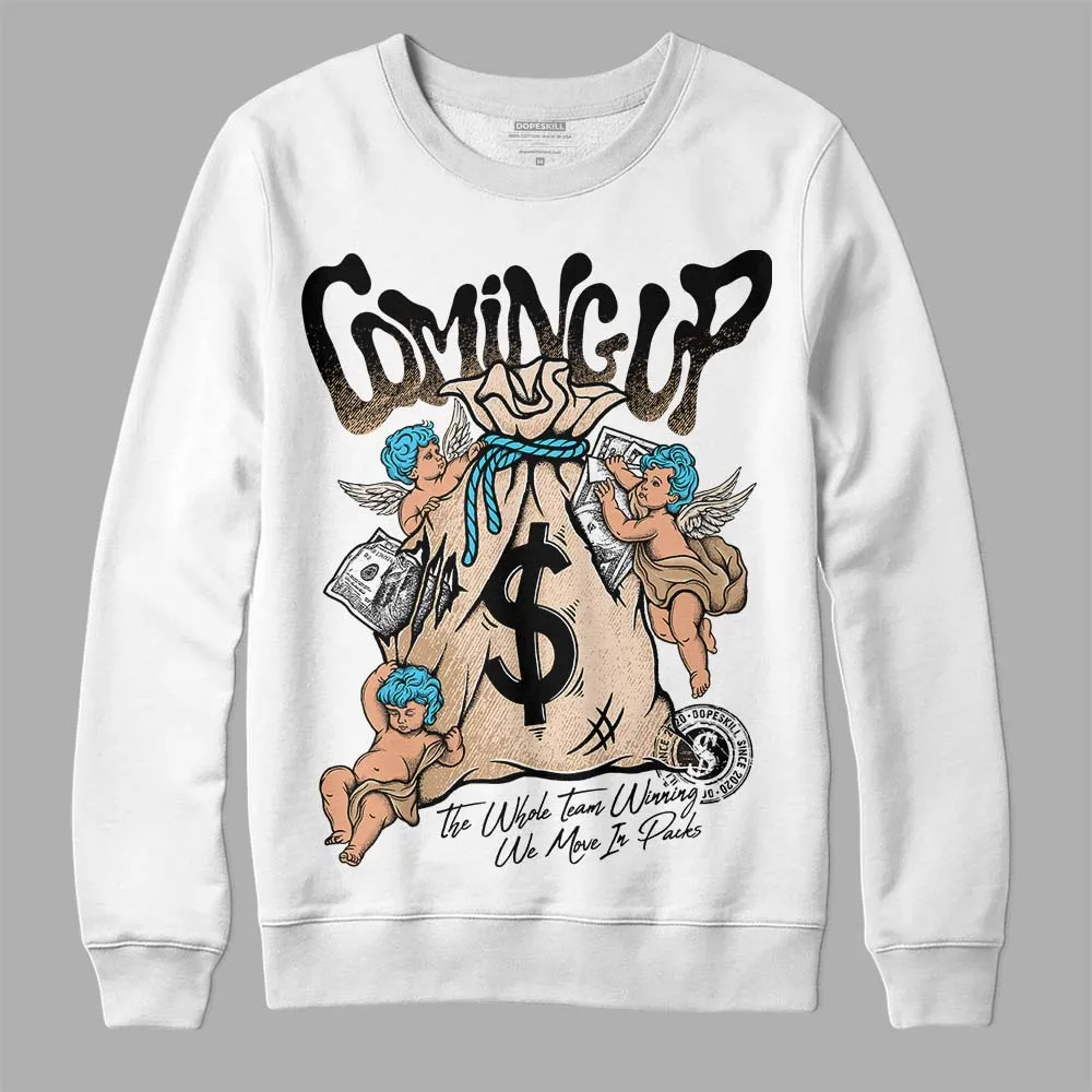 Sail Black 2s DopeSkill Sweatshirt Money Bag Coming Up Graphic sold by DopeSkill product image thumbnail 2