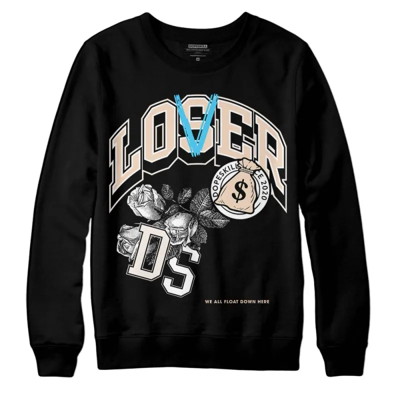 Sail Black 2s DopeSkill Sweatshirt Loser Lover Graphic sold by DopeSkill
