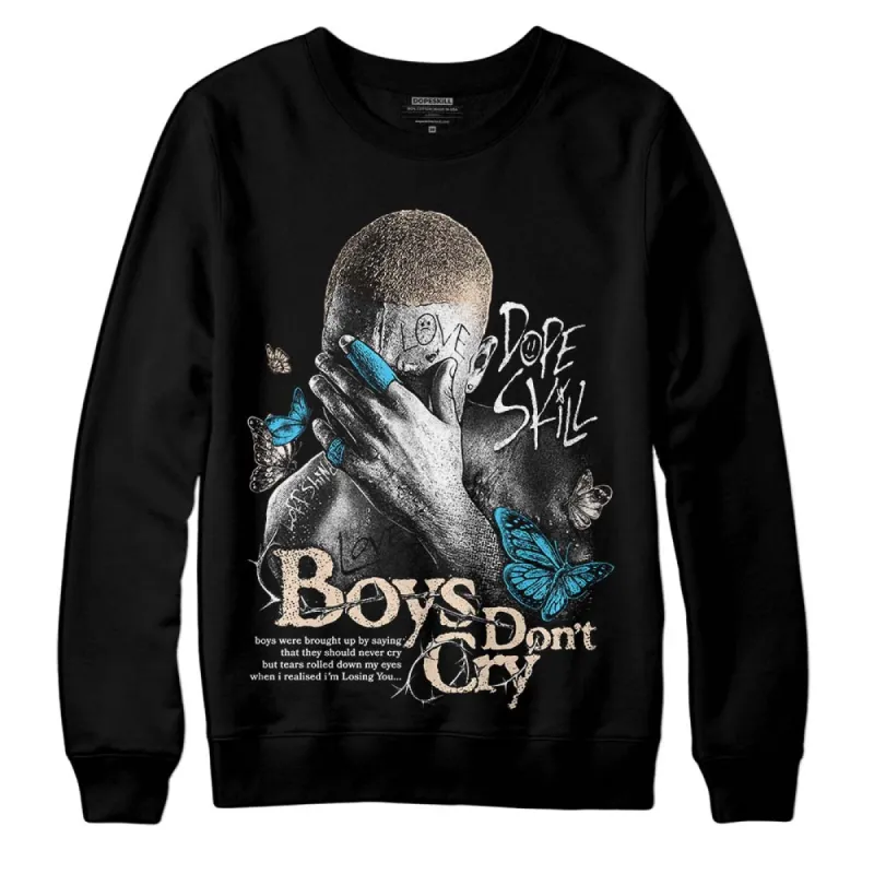 Sail Black 2s DopeSkill Sweatshirt Boys Don't Cry Graphic sold by DopeSkill