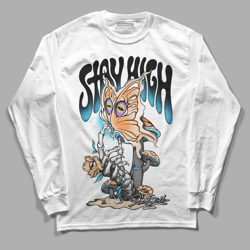 Sail Black 2s DopeSkill Long Sleeve T-Shirt Stay High Graphic sold by DopeSkill product image thumbnail 2