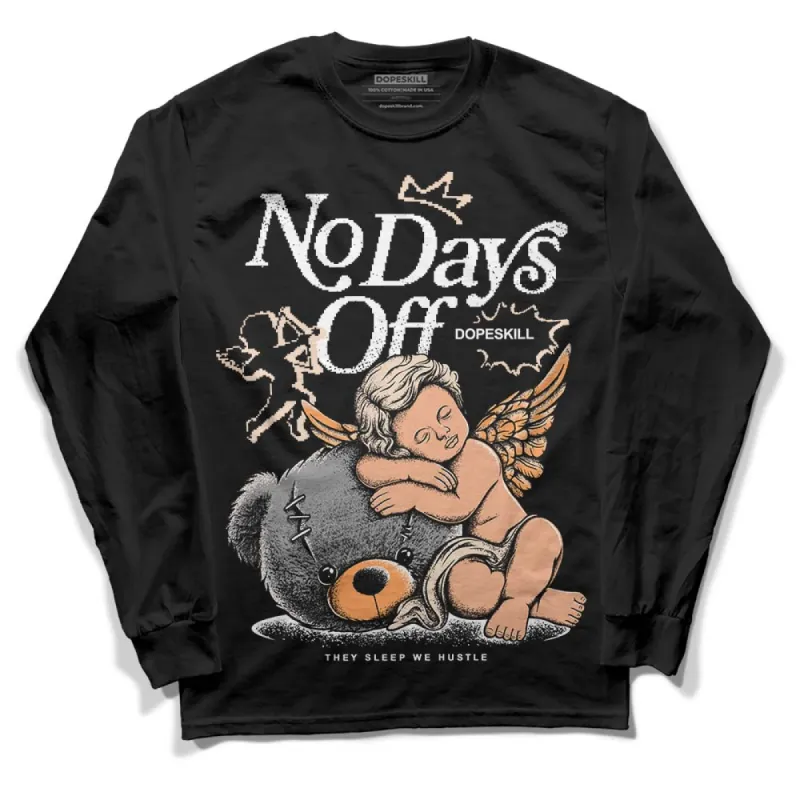 Sail Black 2s DopeSkill Long Sleeve T-Shirt New No Days Off Graphic sold by DopeSkill