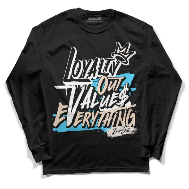 Sail Black 2s DopeSkill Long Sleeve T-Shirt LOVE Graphic sold by DopeSkill