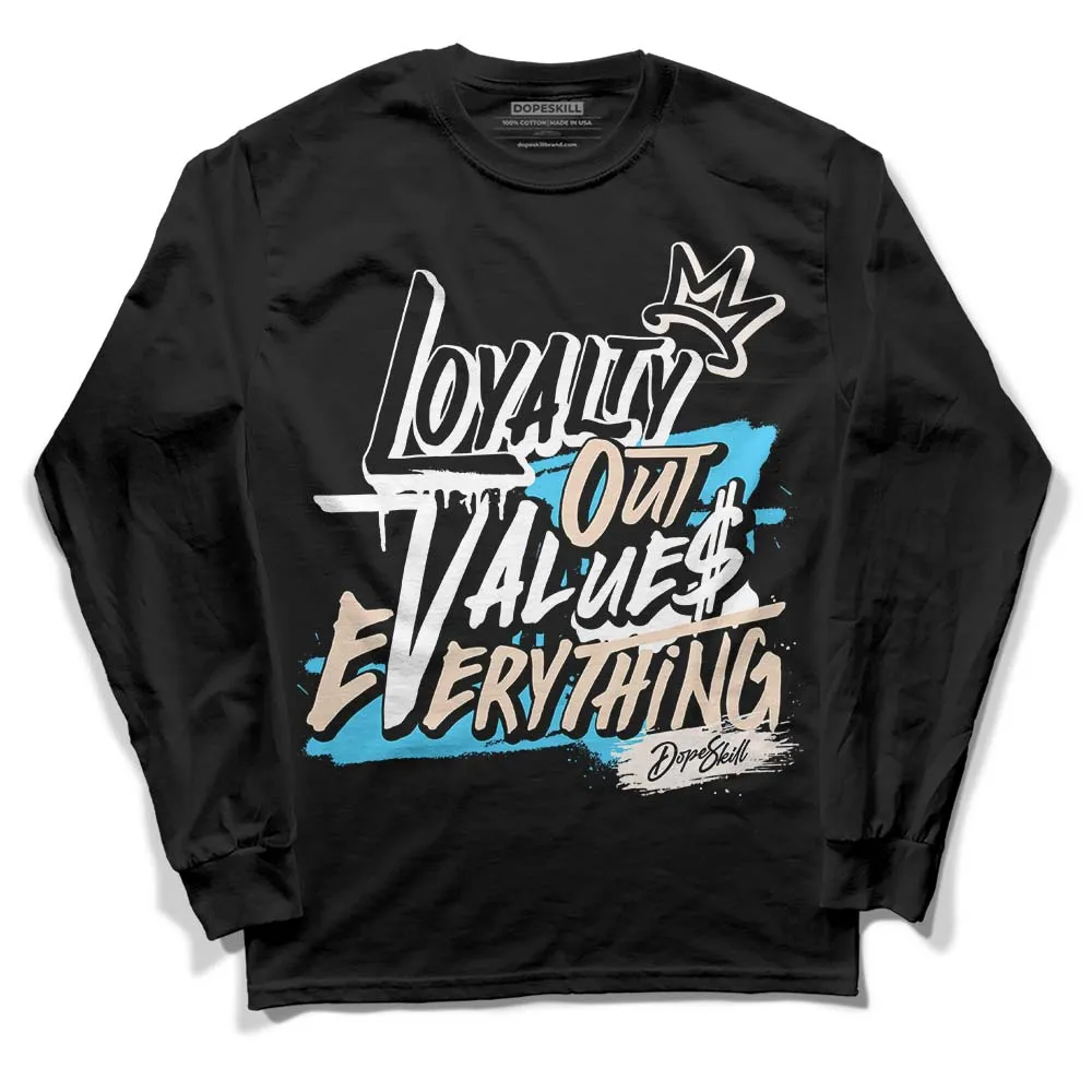 Sail Black 2s DopeSkill Long Sleeve T-Shirt LOVE Graphic sold by DopeSkill