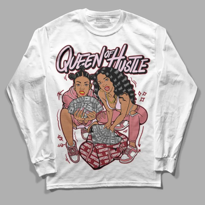 Valentine's Day Collection DopeSkill Long Sleeve T-Shirt Queen Of Hustle Graphic sold by DopeSkill
