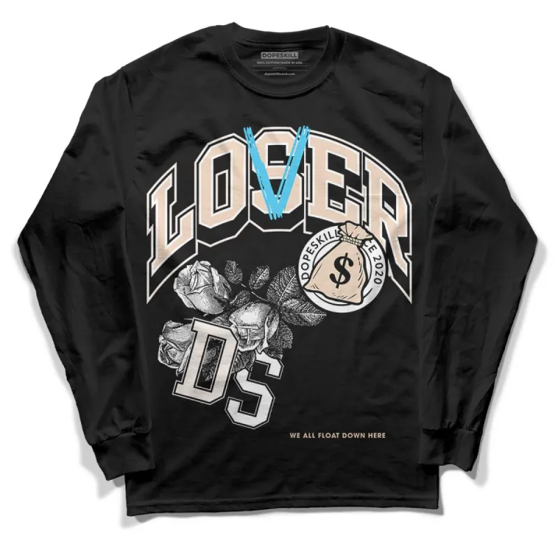 Sail Black 2s DopeSkill Long Sleeve T-Shirt Loser Lover Graphic sold by DopeSkill