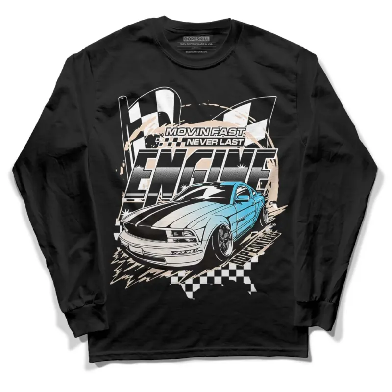 Sail Black 2s DopeSkill Long Sleeve T-Shirt ENGINE Tshirt Graphic sold by DopeSkill