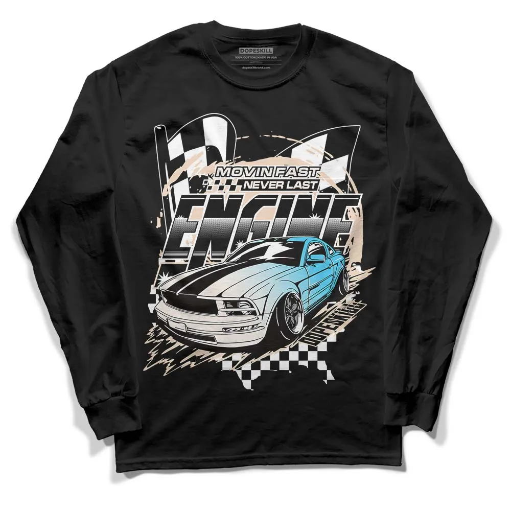 Sail Black 2s DopeSkill Long Sleeve T-Shirt ENGINE Tshirt Graphic sold by DopeSkill