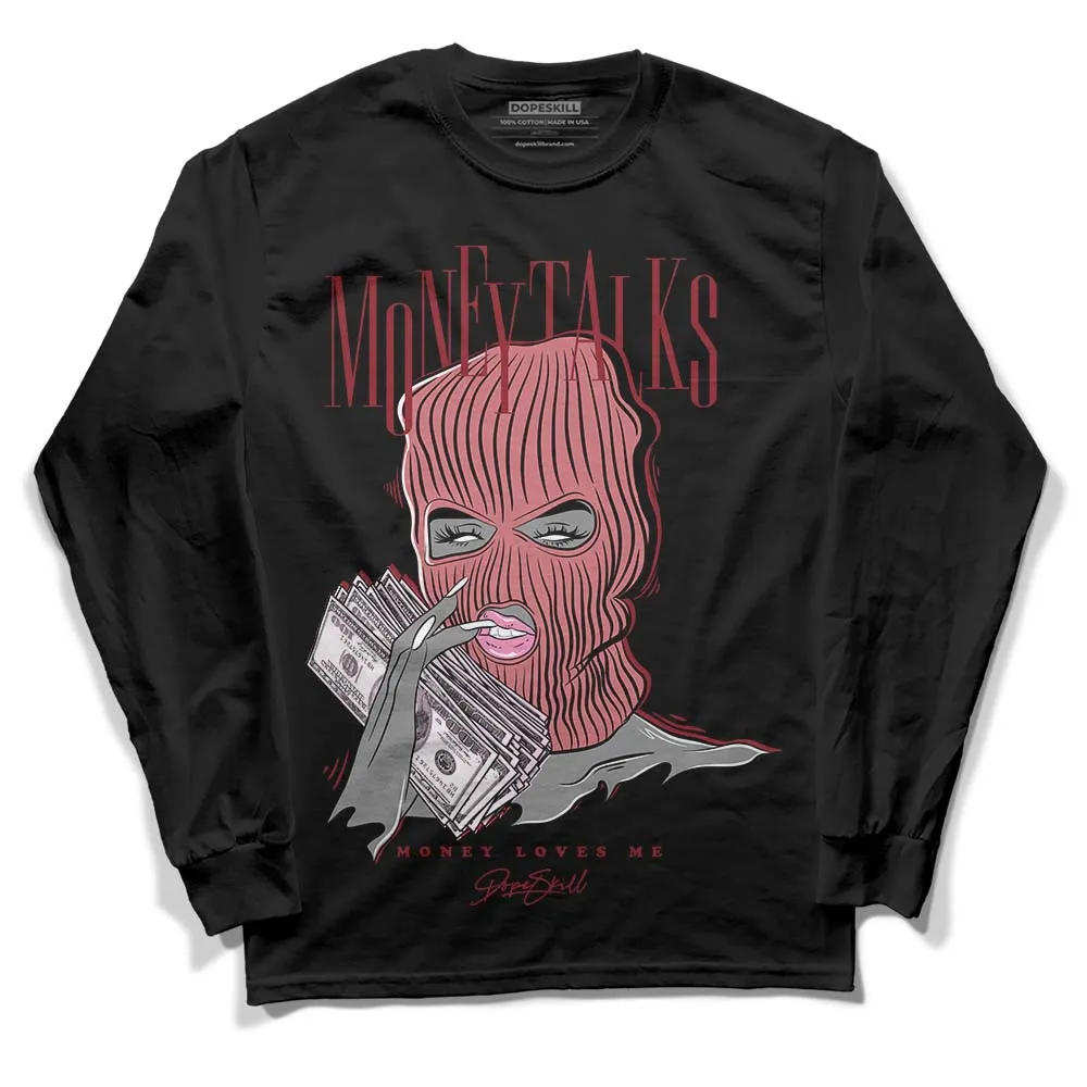 Valentine's Day Collection DopeSkill Long Sleeve T-Shirt Money Talks Graphic sold by DopeSkill product image thumbnail 2