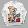 Sail Black 2s DopeSkill Long Sleeve T-Shirt Broken Heart Graphic sold by DopeSkill