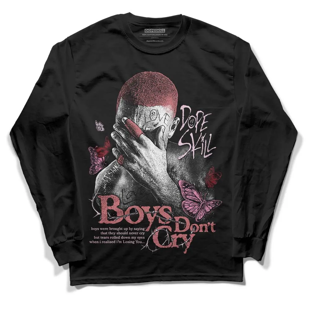 Valentine's Day Collection DopeSkill Long Sleeve T-Shirt Boys Don't Cry Graphic sold by DopeSkill product image thumbnail 2