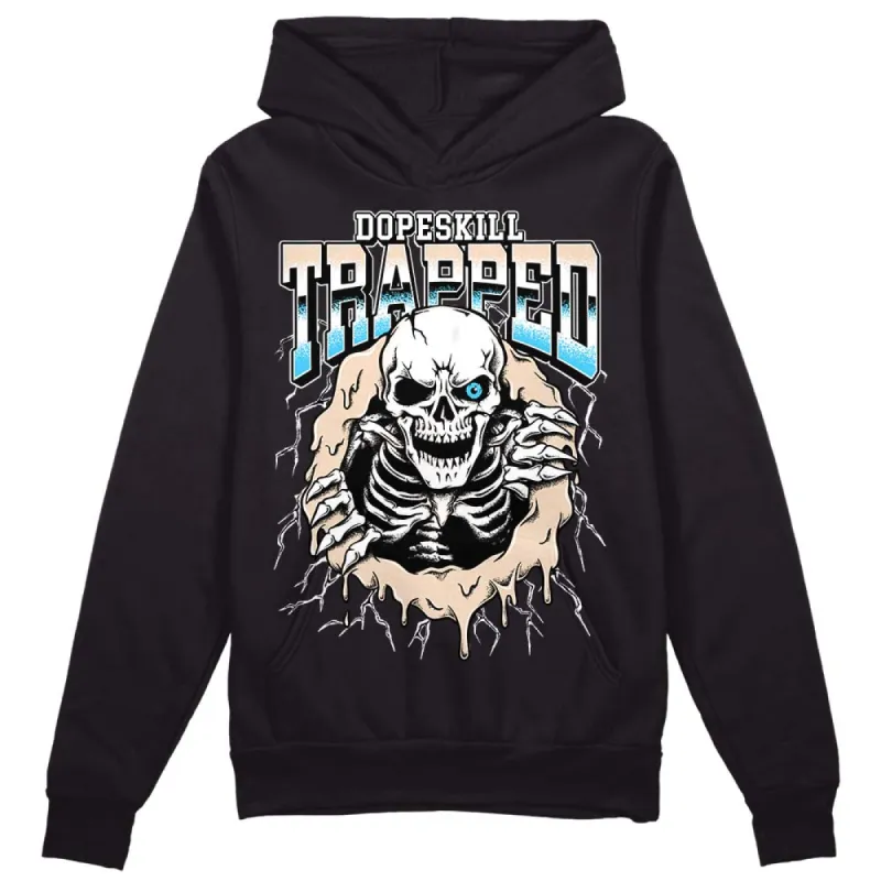 Sail Black 2s DopeSkill Hoodie Sweatshirt Trapped Halloween Graphic sold by DopeSkill