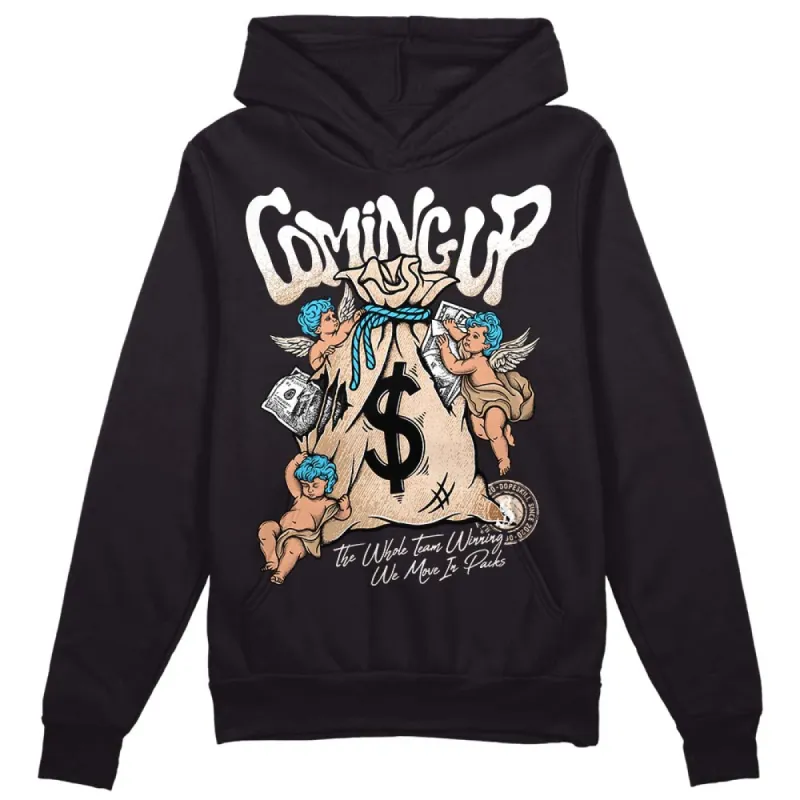 Sail Black 2s DopeSkill Hoodie Sweatshirt Money Bag Coming Up Graphic sold by DopeSkill