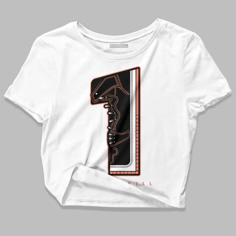 Dunk Amber Brown DopeSkill Women's Crop Top No.1 Graphic sold by DopeSkill