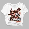 Dunk Amber Brown DopeSkill Women's Crop Top LOVE Graphic sold by DopeSkill