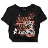 Dunk Amber Brown DopeSkill Women's Crop Top LOVE Graphic sold by DopeSkill