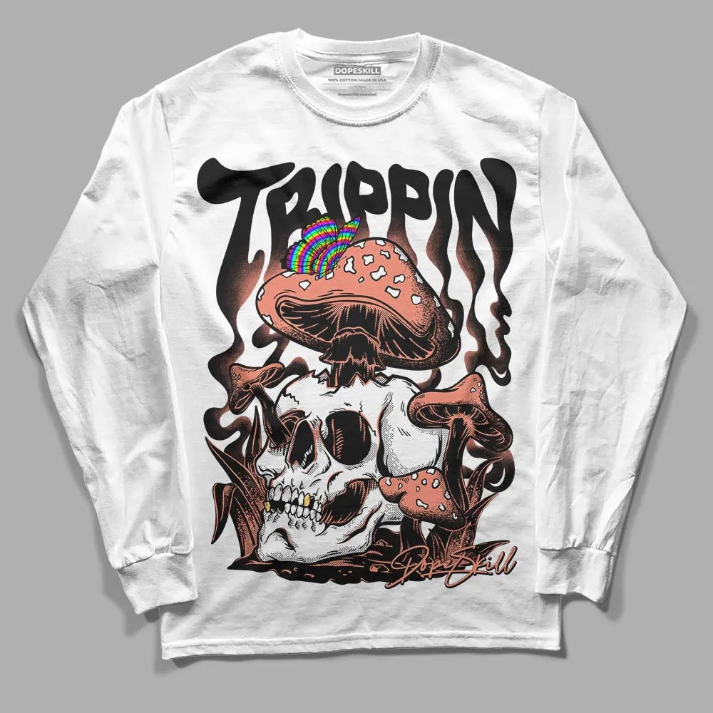 Dunk Amber Brown DopeSkill Long Sleeve T-Shirt Trippin Graphic sold by DopeSkill