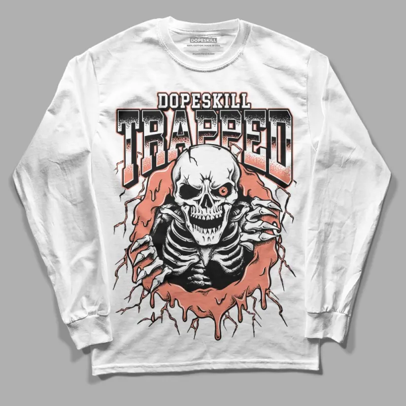 Dunk Amber Brown DopeSkill Long Sleeve T-Shirt Trapped Halloween Graphic sold by DopeSkill