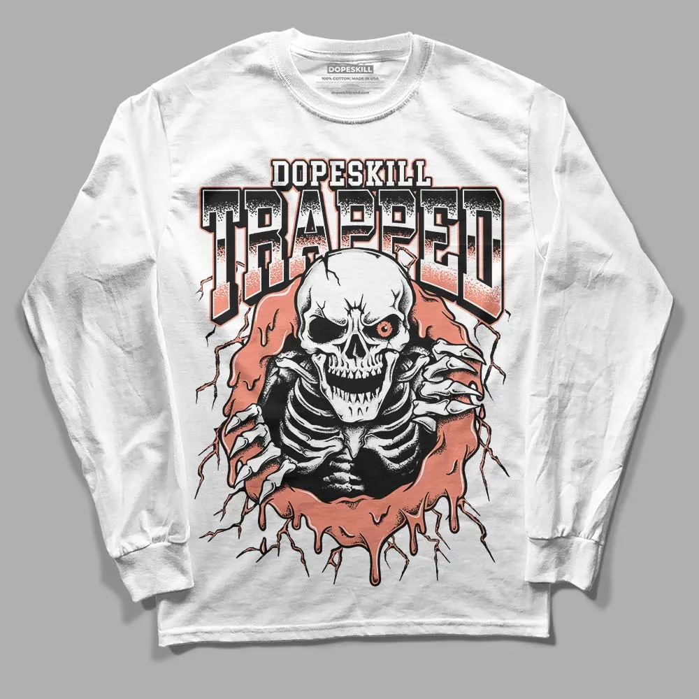 Dunk Amber Brown DopeSkill Long Sleeve T-Shirt Trapped Halloween Graphic sold by DopeSkill