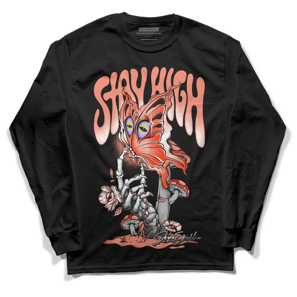 Dunk Amber Brown DopeSkill Long Sleeve T-Shirt Stay High Graphic sold by DopeSkill product image thumbnail 2