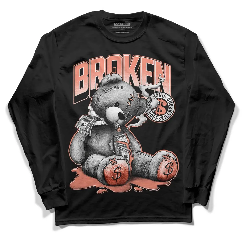 Dunk Amber Brown DopeSkill Long Sleeve T-Shirt Sick Bear Graphic sold by DopeSkill product image thumbnail 2