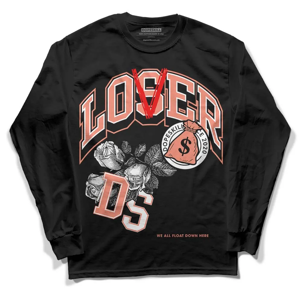 Dunk Amber Brown DopeSkill Long Sleeve T-Shirt Loser Lover Graphic sold by DopeSkill product image thumbnail 2