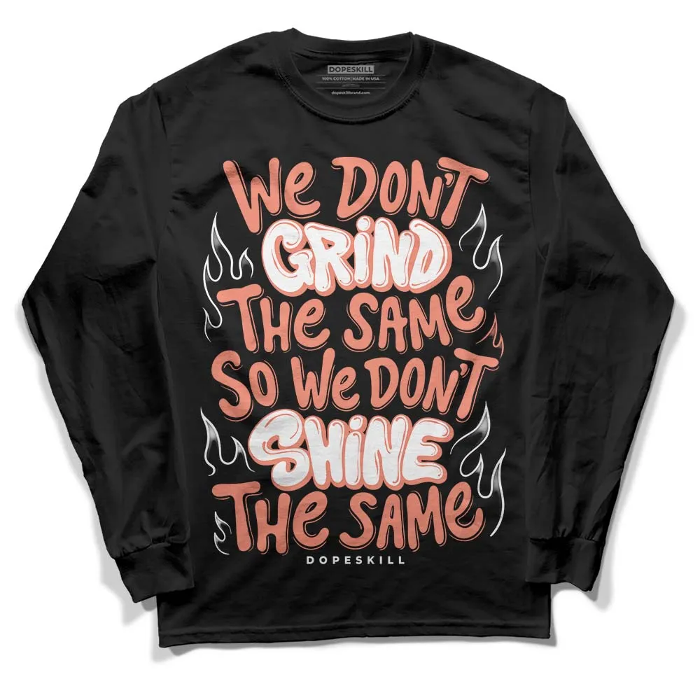 Dunk Amber Brown DopeSkill Long Sleeve T-Shirt Grind Shine Graphic sold by DopeSkill product image thumbnail 2