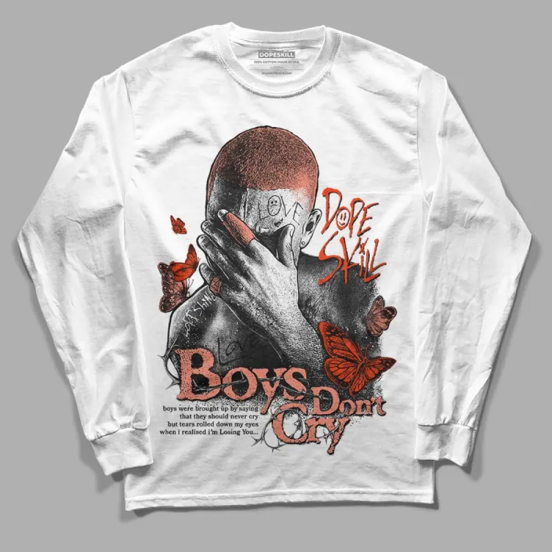 Dunk Amber Brown DopeSkill Long Sleeve T-Shirt Boys Don't Cry Graphic sold by DopeSkill