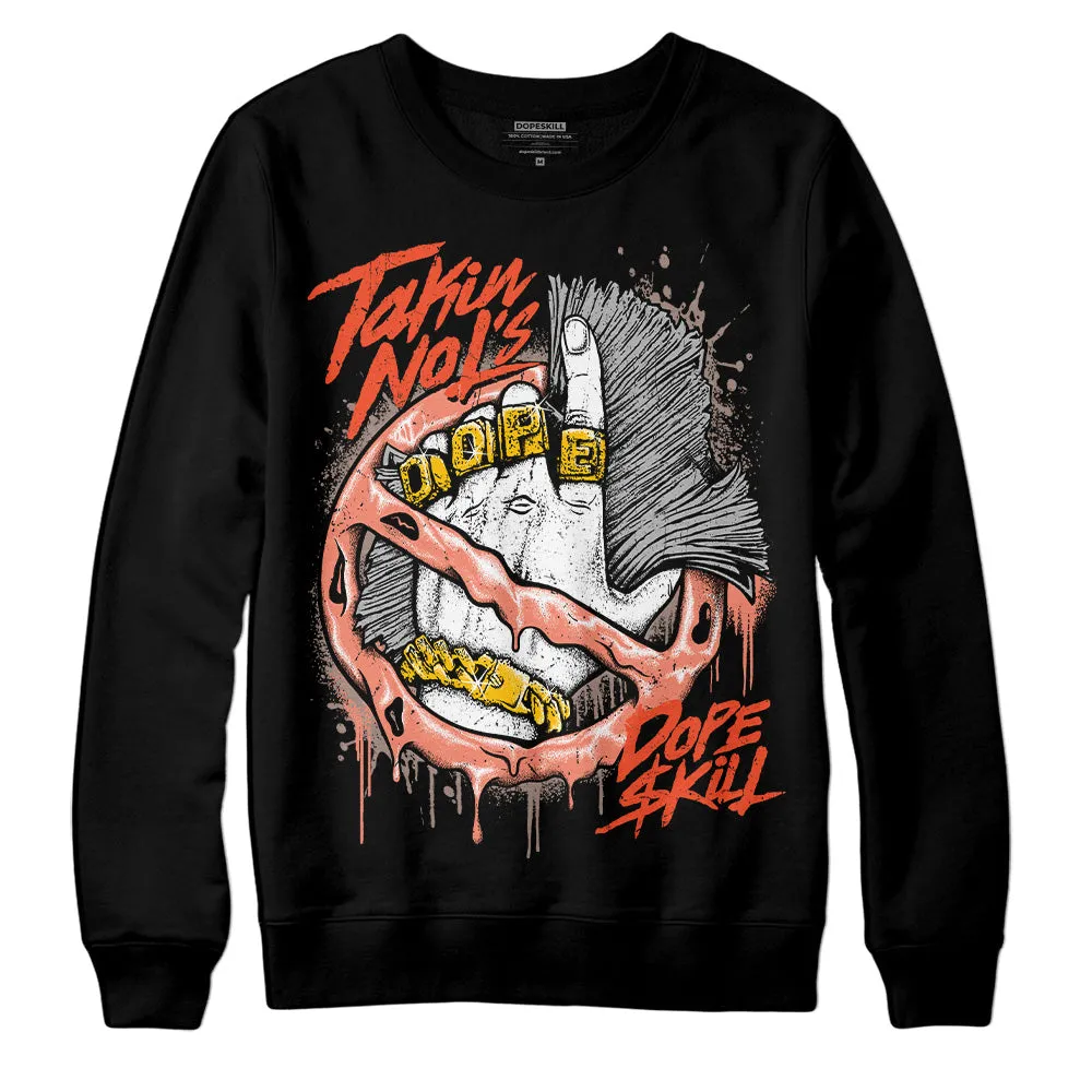 Dunk Amber Brown DopeSkill Sweatshirt Takin No L's Graphic sold by DopeSkill product image thumbnail 2