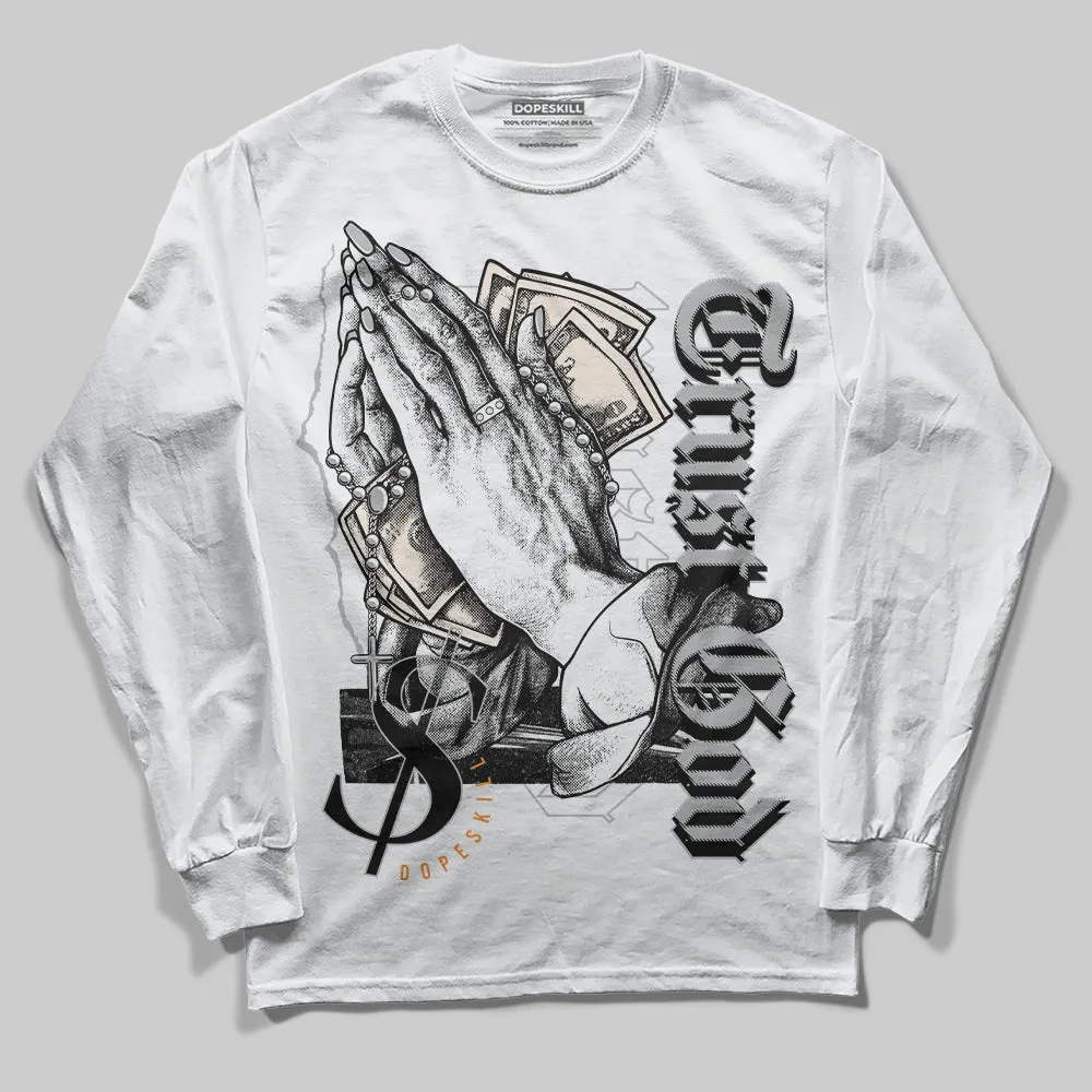 Dunk Cool Grey DopeSkill Long Sleeve T-Shirt Trust God Graphic sold by DopeSkill product image thumbnail 2