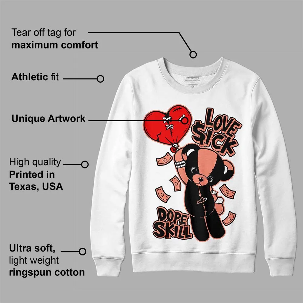 Dunk Amber Brown DopeSkill Sweatshirt Love Sick Graphic sold by DopeSkill product image thumbnail 3