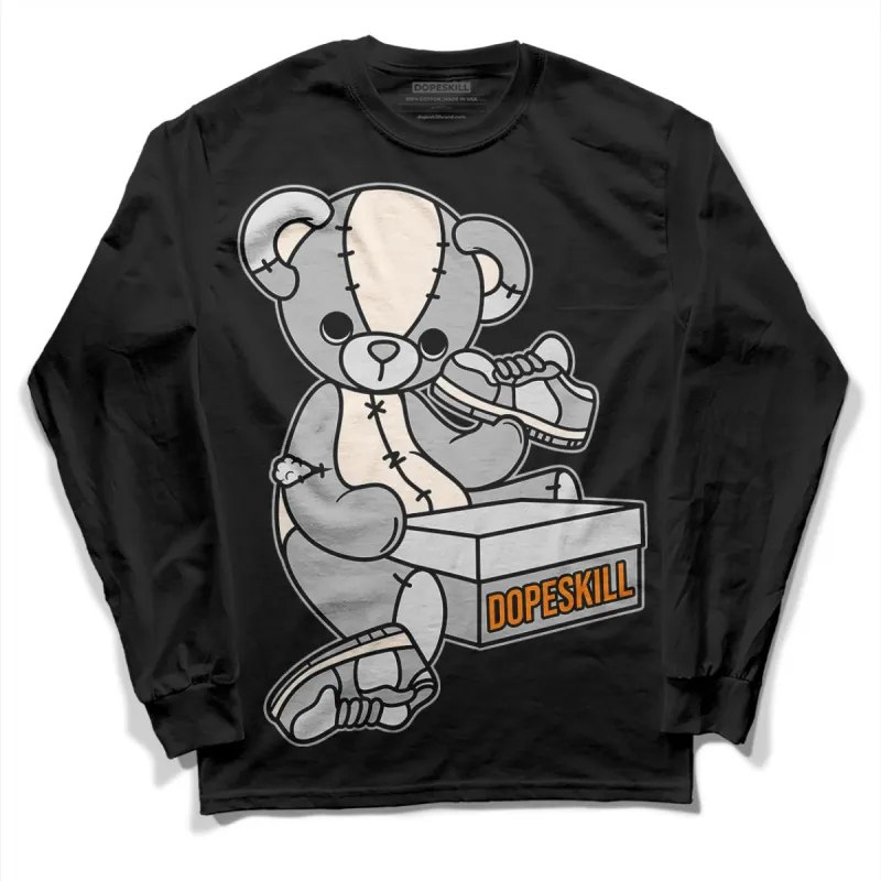Dunk Cool Grey DopeSkill Long Sleeve T-Shirt Sneakerhead BEAR Graphic sold by DopeSkill