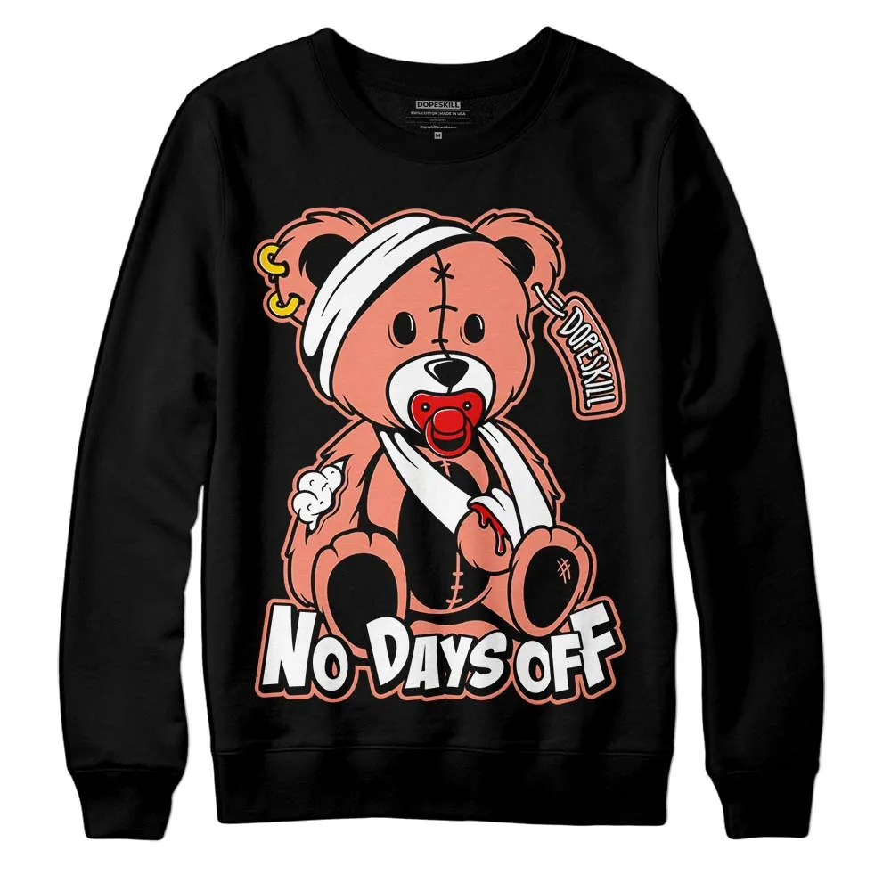 Dunk Amber Brown DopeSkill Sweatshirt Hurt Bear Graphic sold by DopeSkill product image thumbnail 2