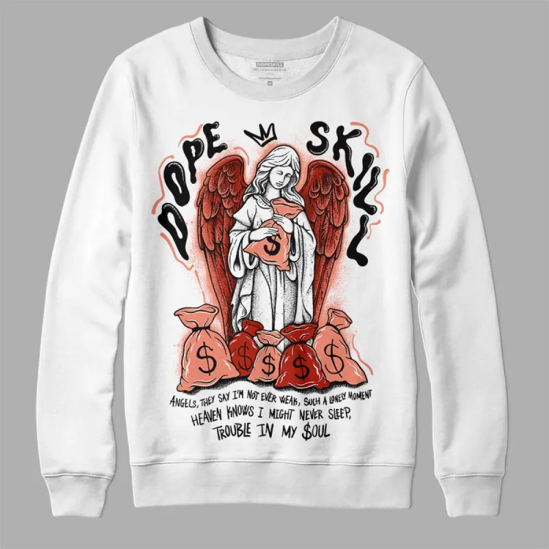 Dunk Amber Brown DopeSkill Sweatshirt Angels Graphic sold by DopeSkill
