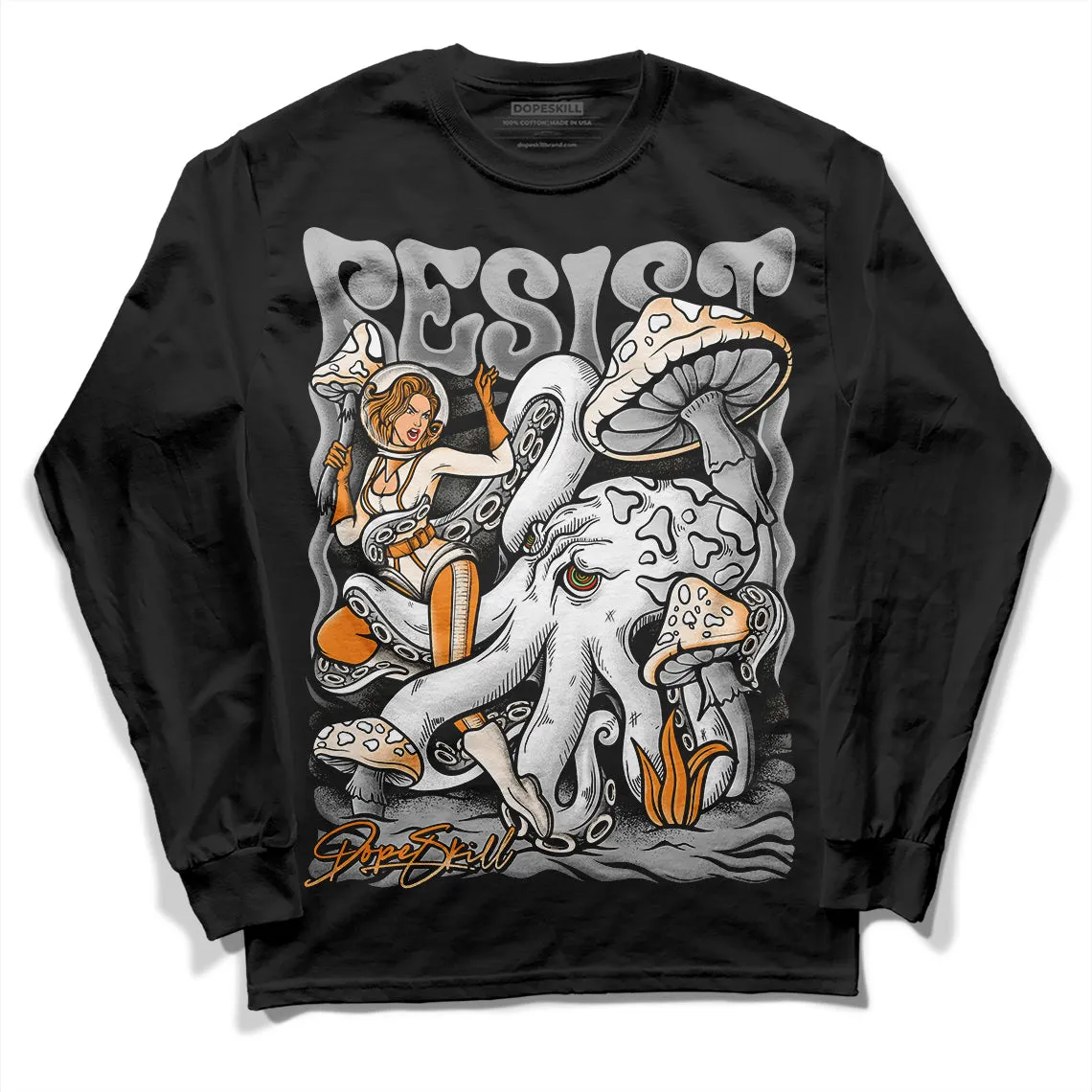 Dunk Cool Grey DopeSkill Long Sleeve T-Shirt Resist Graphic sold by DopeSkill