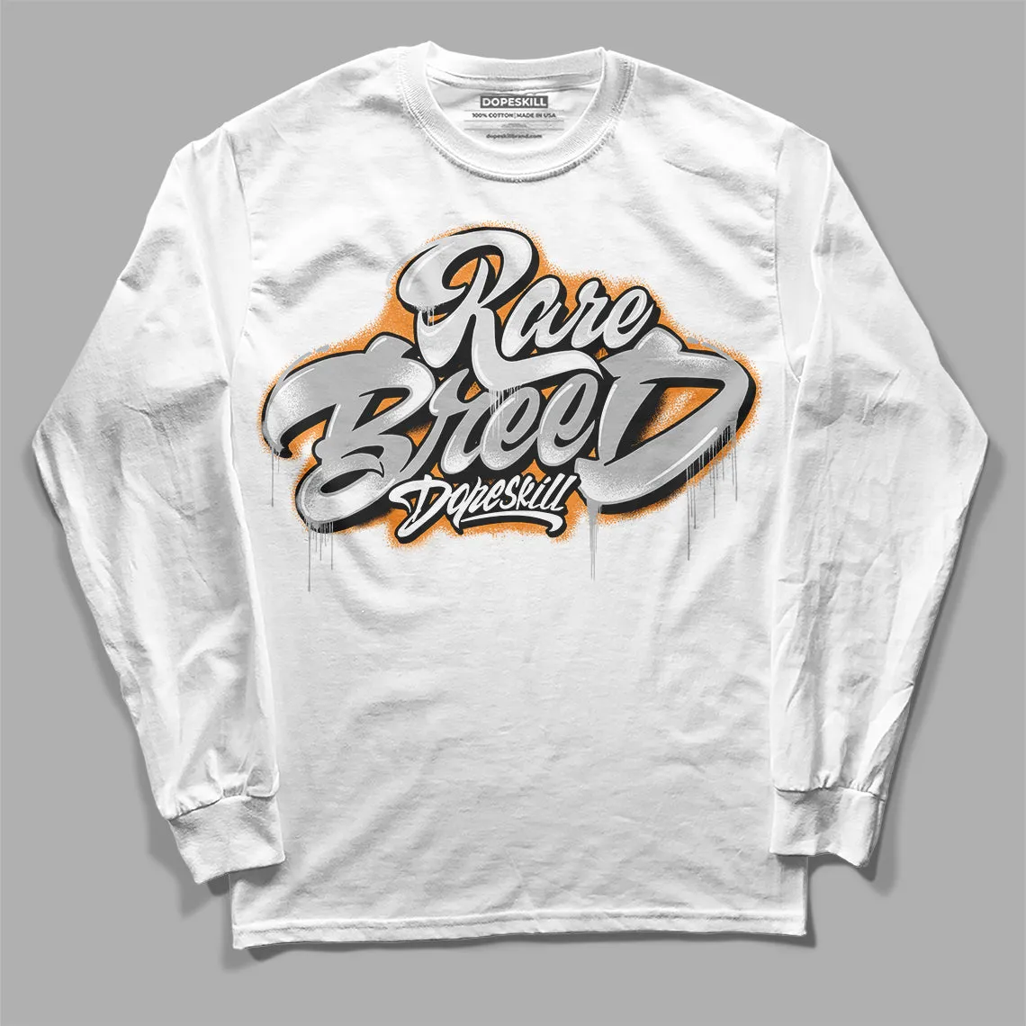 Dunk Cool Grey DopeSkill Long Sleeve T-Shirt Rare Breed Type Graphic sold by DopeSkill product image thumbnail 2