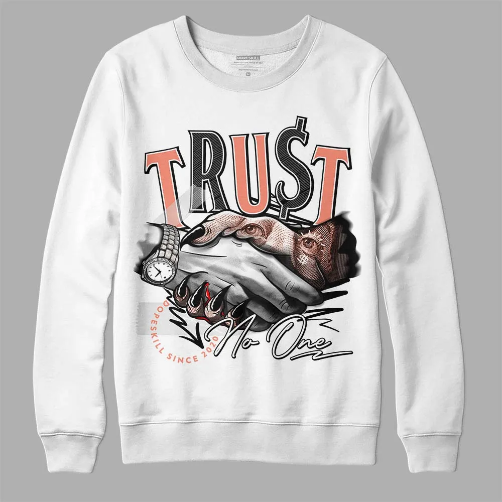 Dunk Amber Brown DopeSkill Sweatshirt Trust No One Graphic sold by DopeSkill