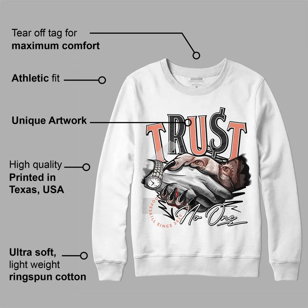 Dunk Amber Brown DopeSkill Sweatshirt Trust No One Graphic sold by DopeSkill product image thumbnail 3