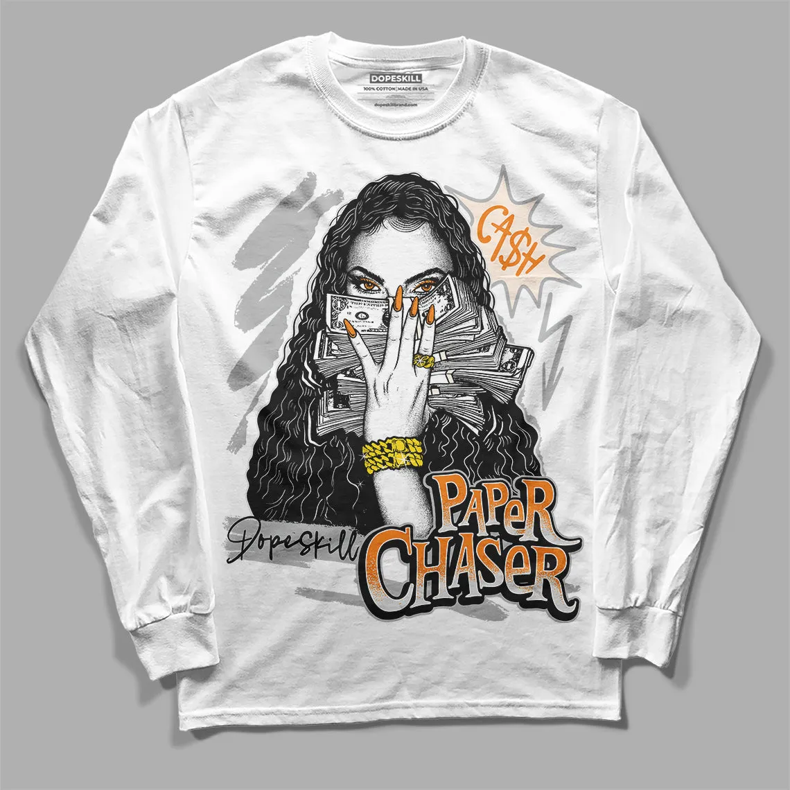 Dunk Cool Grey DopeSkill Long Sleeve T-Shirt NPC Graphic sold by DopeSkill product image thumbnail 2