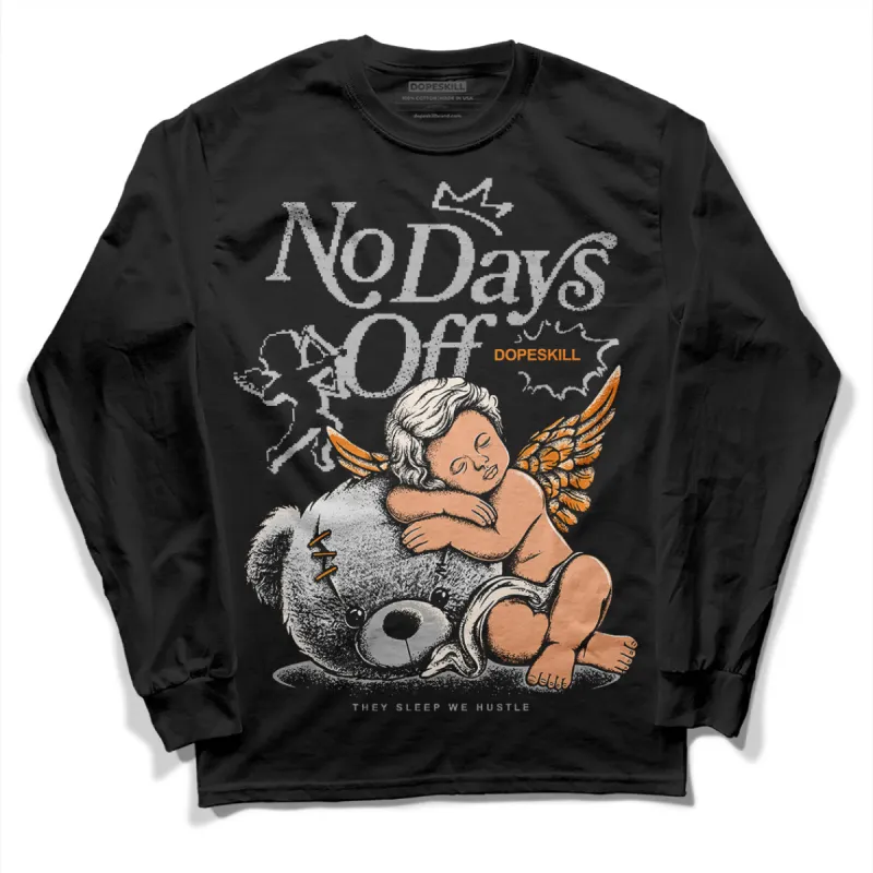 Dunk Cool Grey DopeSkill Long Sleeve T-Shirt New No Days Off Graphic sold by DopeSkill
