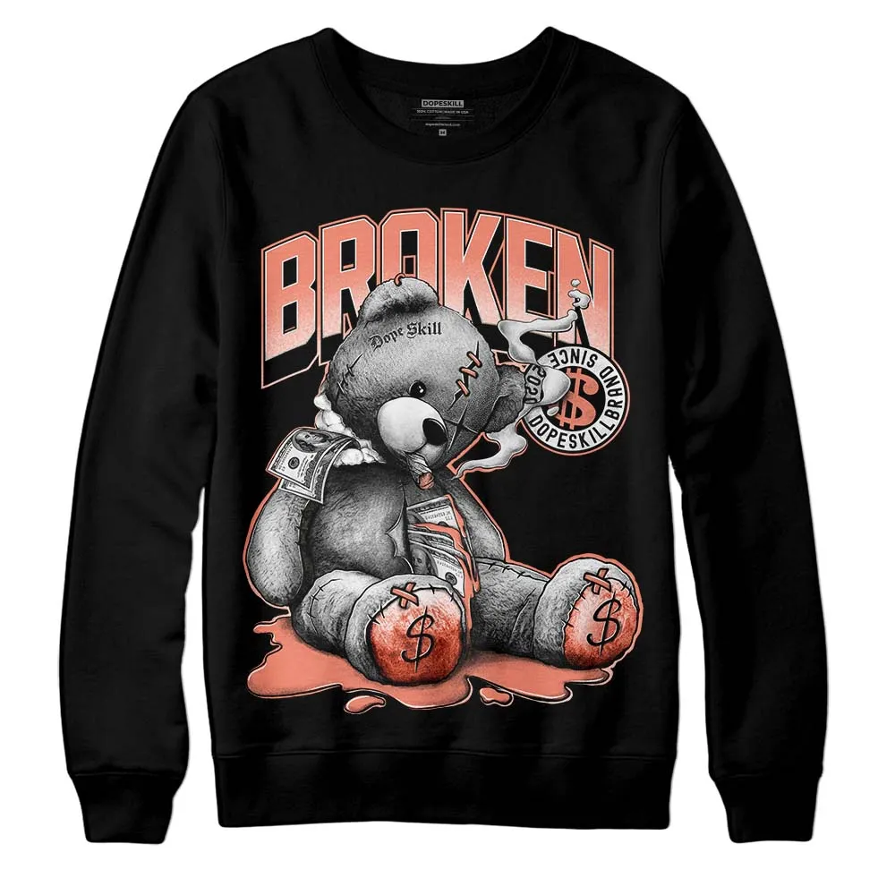 Dunk Amber Brown DopeSkill Sweatshirt Sick Bear Graphic sold by DopeSkill product image thumbnail 2