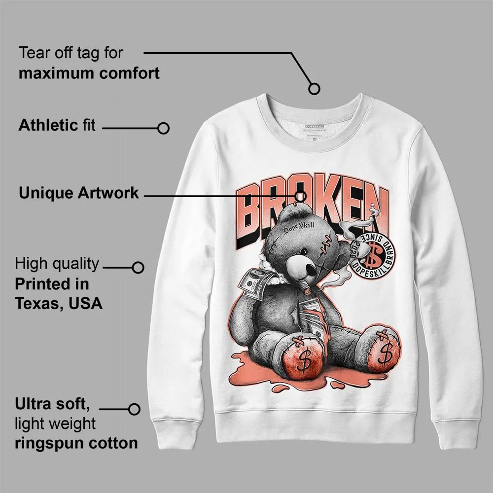Dunk Amber Brown DopeSkill Sweatshirt Sick Bear Graphic sold by DopeSkill product image thumbnail 3