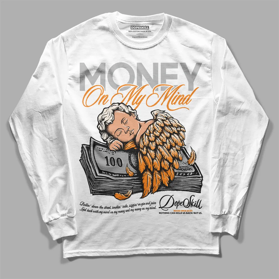 Dunk Cool Grey DopeSkill Long Sleeve T-Shirt MOMM Graphic sold by DopeSkill product image thumbnail 2