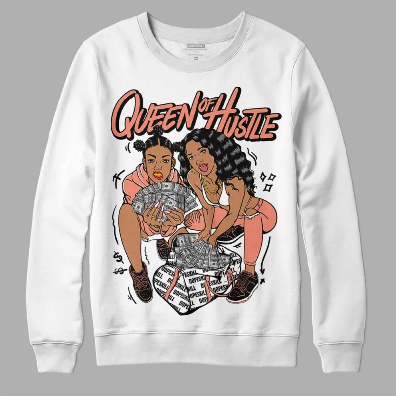 Dunk Amber Brown DopeSkill Sweatshirt Queen Of Hustle Graphic sold by DopeSkill