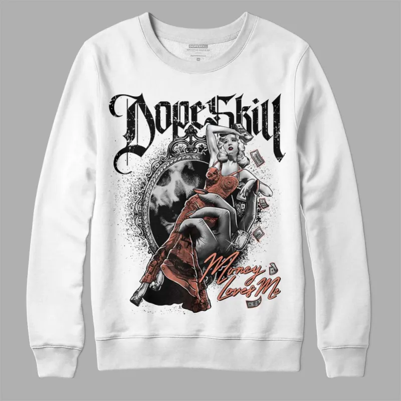 Dunk Amber Brown DopeSkill Sweatshirt Money Loves Me Graphic sold by DopeSkill