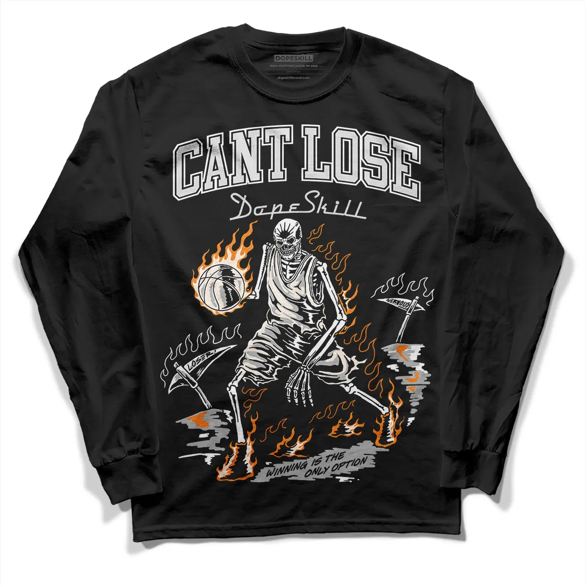 Dunk Cool Grey DopeSkill Long Sleeve T-Shirt Cant Lose Graphic sold by DopeSkill