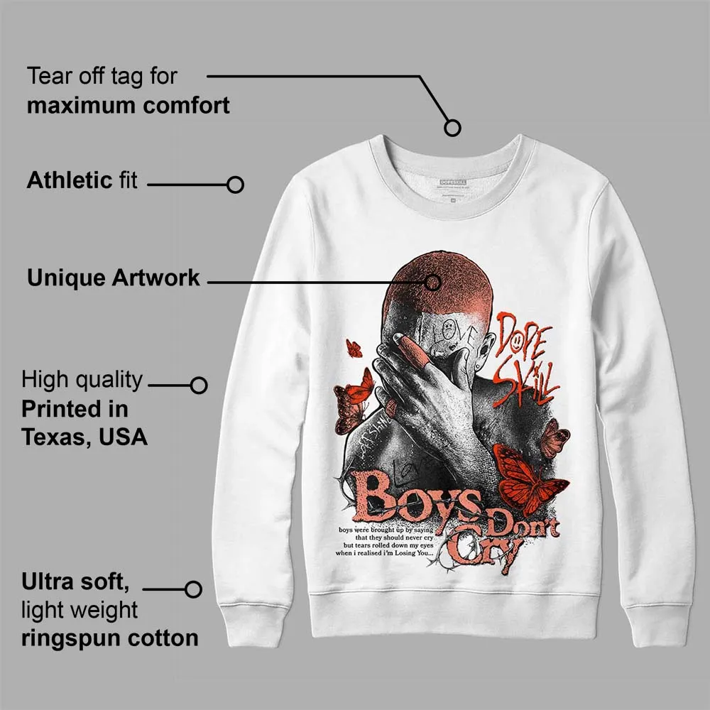 Dunk Amber Brown DopeSkill Sweatshirt Boys Don't Cry Graphic sold by DopeSkill product image thumbnail 3