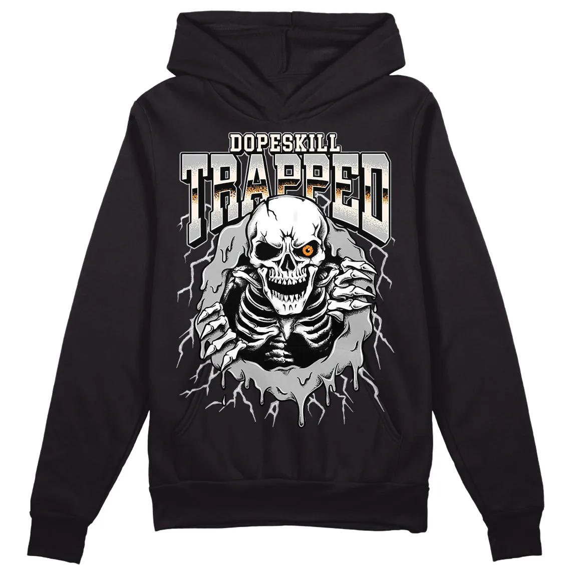 Dunk Cool Grey DopeSkill Hoodie Sweatshirt Trapped Halloween Graphic sold by DopeSkill