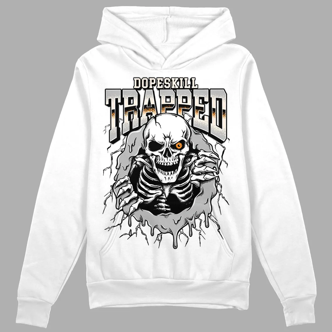 Dunk Cool Grey DopeSkill Hoodie Sweatshirt Trapped Halloween Graphic sold by DopeSkill product image thumbnail 2