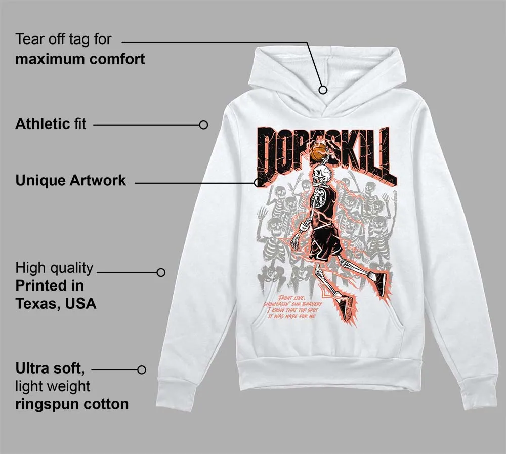 Dunk Amber Brown DopeSkill Hoodie Sweatshirt Thunder Dunk Graphic sold by DopeSkill product image thumbnail 3