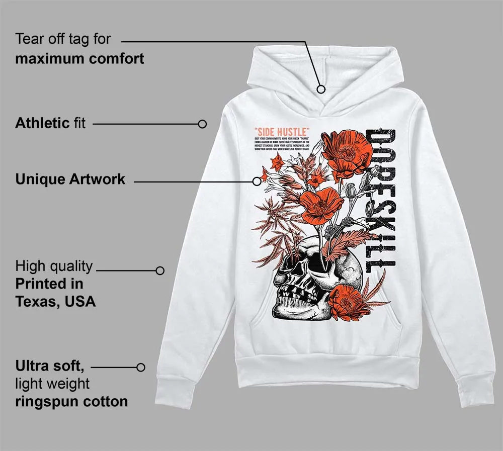 Dunk Amber Brown DopeSkill Hoodie Sweatshirt Side Hustle Graphic sold by DopeSkill product image thumbnail 3